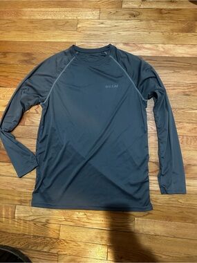 Baleaf Men’s Sun Protection Quick Dry Long Sleeve Shirt Gray Performance Medium